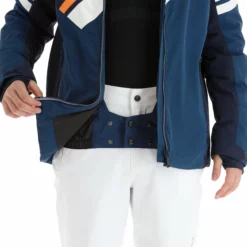 CMP, 31W0097 Ski-jas Heren Marine Blauw -XUEFENG EXTREME OUTFIT cmp 31w0097 aa jas gevoerd heren marine blauw 22cmpxx120v1 BI 08