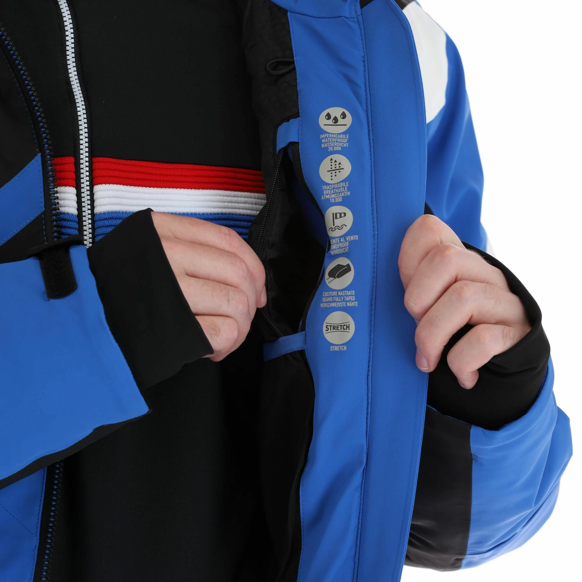 CMP, 31W0097 Ski-jas Heren Royal Blauw 11 CMP, 31W0097 Ski-jas Heren Royal Blauw - Afbeelding 9
