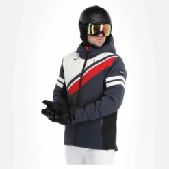 CMP, 31W0097 Ski-jas Heren Titanio Grijs -XUEFENG EXTREME OUTFIT cmp 31w0097 aa jas gevoerd heren titanio grijs 22cmpxx120v3 BI 04