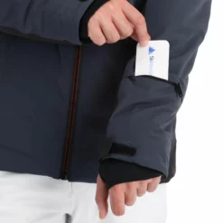 CMP, 31W0097 Ski-jas Heren Titanio Grijs -XUEFENG EXTREME OUTFIT cmp 31w0097 aa jas gevoerd heren titanio grijs 22cmpxx120v3 BI 09