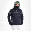 CMP, 31W0117 Ski-jas Heren Blauw -XUEFENG EXTREME OUTFIT cmp 31w0117 aa jas gevoerd heren blauw 22cmpxx121v3 BI 02
