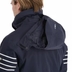 CMP, 31W0117 Ski-jas Heren Blauw -XUEFENG EXTREME OUTFIT cmp 31w0117 aa jas gevoerd heren blauw 22cmpxx121v3 BI 10