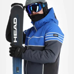 CMP, 31W0117 Ski-jas Heren Titanio Grijs -XUEFENG EXTREME OUTFIT cmp 31w0117 aa jas gevoerd heren titanio grijs 22cmpxx121v4 BI 05