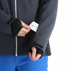 CMP, 31W0117 Ski-jas Heren Titanio Grijs -XUEFENG EXTREME OUTFIT cmp 31w0117 aa jas gevoerd heren titanio grijs 22cmpxx121v4 BI 08