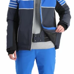 CMP, 31W0117 Ski-jas Heren Titanio Grijs -XUEFENG EXTREME OUTFIT cmp 31w0117 aa jas gevoerd heren titanio grijs 22cmpxx121v4 BI 09