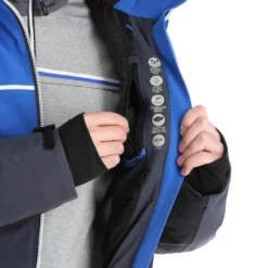 CMP, 31W0117 Ski-jas Heren Titanio Grijs -XUEFENG EXTREME OUTFIT cmp 31w0117 aa jas gevoerd heren titanio grijs 22cmpxx121v4 BI 12