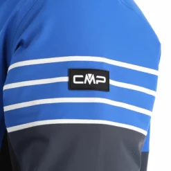 CMP, 31W0117 Ski-jas Heren Titanio Grijs -XUEFENG EXTREME OUTFIT cmp 31w0117 aa jas gevoerd heren titanio grijs 22cmpxx121v4 BI 13