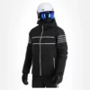 CMP, 31W0117 Ski-jas Heren Zwart -XUEFENG EXTREME OUTFIT cmp 31w0117 aa jas gevoerd heren zwart 22cmpxx121v2 BI 02