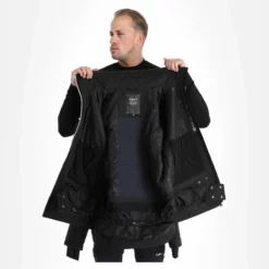 CMP, 31W0117 Ski-jas Heren Zwart -XUEFENG EXTREME OUTFIT cmp 31w0117 aa jas gevoerd heren zwart 22cmpxx121v2 BI 06
