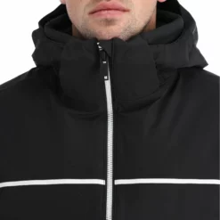 CMP, 31W0117 Ski-jas Heren Zwart -XUEFENG EXTREME OUTFIT cmp 31w0117 aa jas gevoerd heren zwart 22cmpxx121v2 BI 09