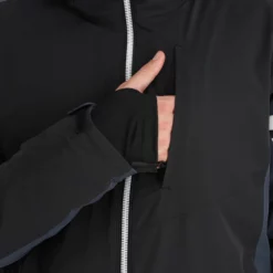 CMP, 31W0127 Ski-jas Heren Zwart -XUEFENG EXTREME OUTFIT cmp 31w0127 aa jas gevoerd heren zwart 22cmpxx122v3 BI 09