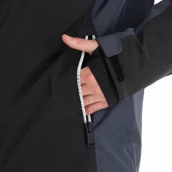 CMP, 31W0127 Ski-jas Heren Zwart -XUEFENG EXTREME OUTFIT cmp 31w0127 aa jas gevoerd heren zwart 22cmpxx122v3 BI 10