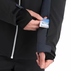 CMP, 31W0127 Ski-jas Heren Zwart -XUEFENG EXTREME OUTFIT cmp 31w0127 aa jas gevoerd heren zwart 22cmpxx122v3 BI 11