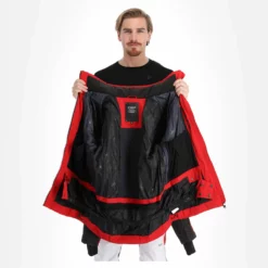 CMP, 31W0137 Ski-jas Heren Ferrari Rood -XUEFENG EXTREME OUTFIT cmp 31w0137 aa jas gevoerd heren ferrari rood 22cmpxx123v2 BI 06