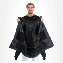 CMP, 31W0137 Ski-jas Heren Titanio Grijs -XUEFENG EXTREME OUTFIT cmp 31w0137 aa jas gevoerd heren titanio grijs 22cmpxx123v3 BI 06