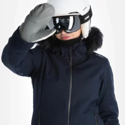 CMP, 31W0196F Ski-jas Dames Blauw -XUEFENG EXTREME OUTFIT cmp 31w0196f aa jas gevoerd dames blauw 22cmpxx124v5 BI 05