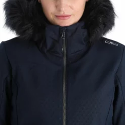CMP, 31W0196F Ski-jas Dames Blauw -XUEFENG EXTREME OUTFIT cmp 31w0196f aa jas gevoerd dames blauw 22cmpxx124v5 BI 07
