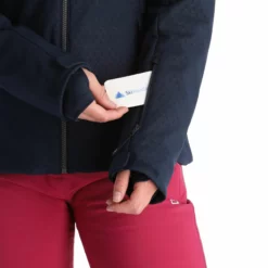 CMP, 31W0196F Ski-jas Dames Blauw -XUEFENG EXTREME OUTFIT cmp 31w0196f aa jas gevoerd dames blauw 22cmpxx124v5 BI 08