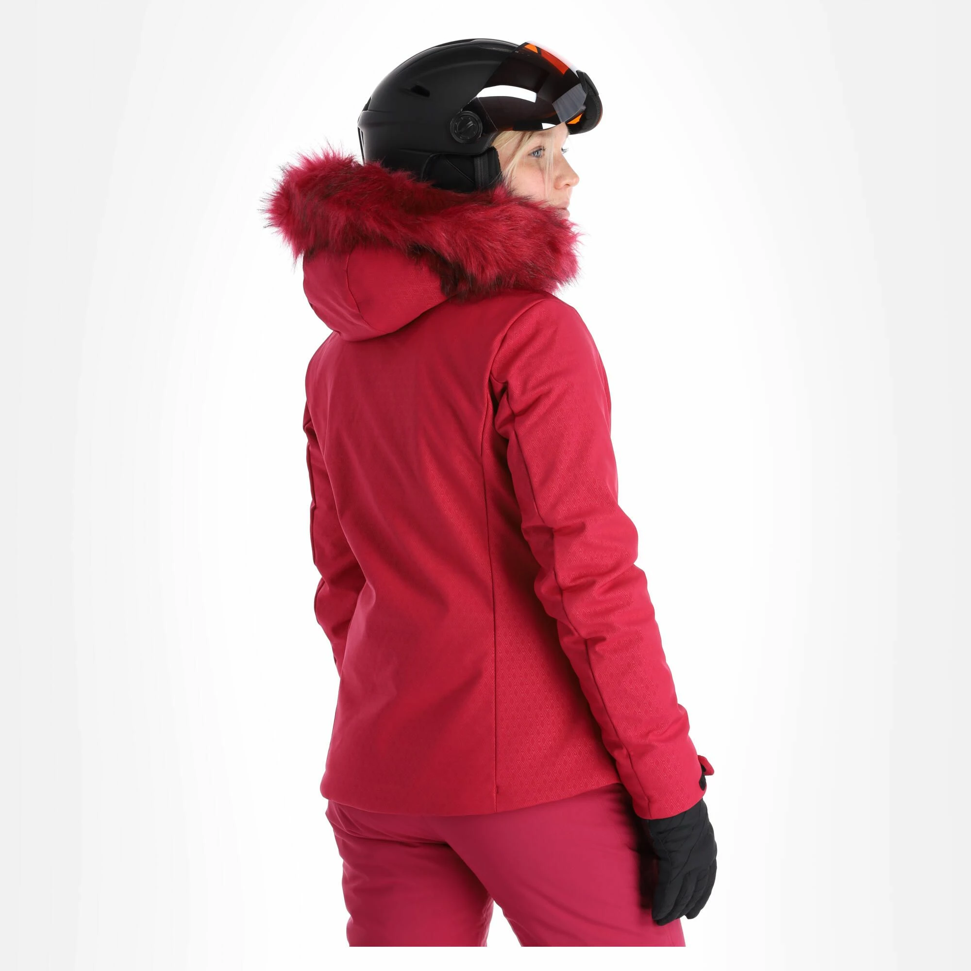 CMP, 31W0196F Ski-jas Dames Sangria Paars 4 CMP, 31W0196F Ski-jas Dames Sangria Paars - Afbeelding 2