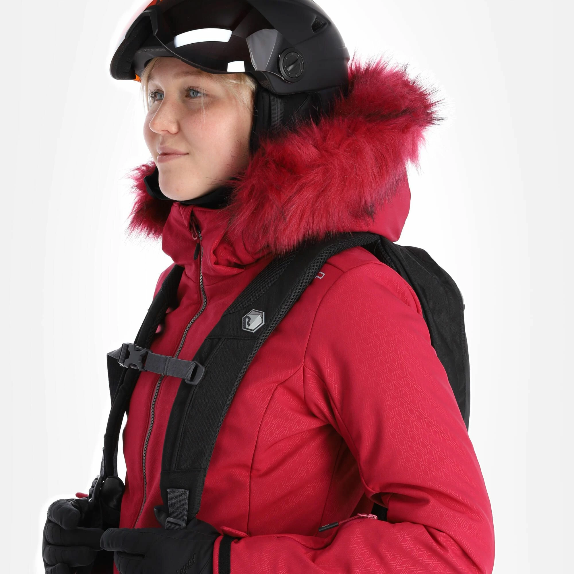 CMP, 31W0196F Ski-jas Dames Sangria Paars 6 CMP, 31W0196F Ski-jas Dames Sangria Paars - Afbeelding 4