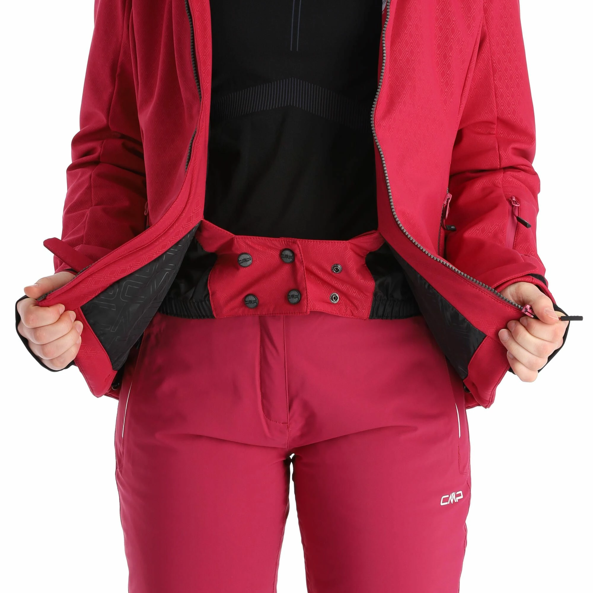 CMP, 31W0196F Ski-jas Dames Sangria Paars 10 CMP, 31W0196F Ski-jas Dames Sangria Paars - Afbeelding 8