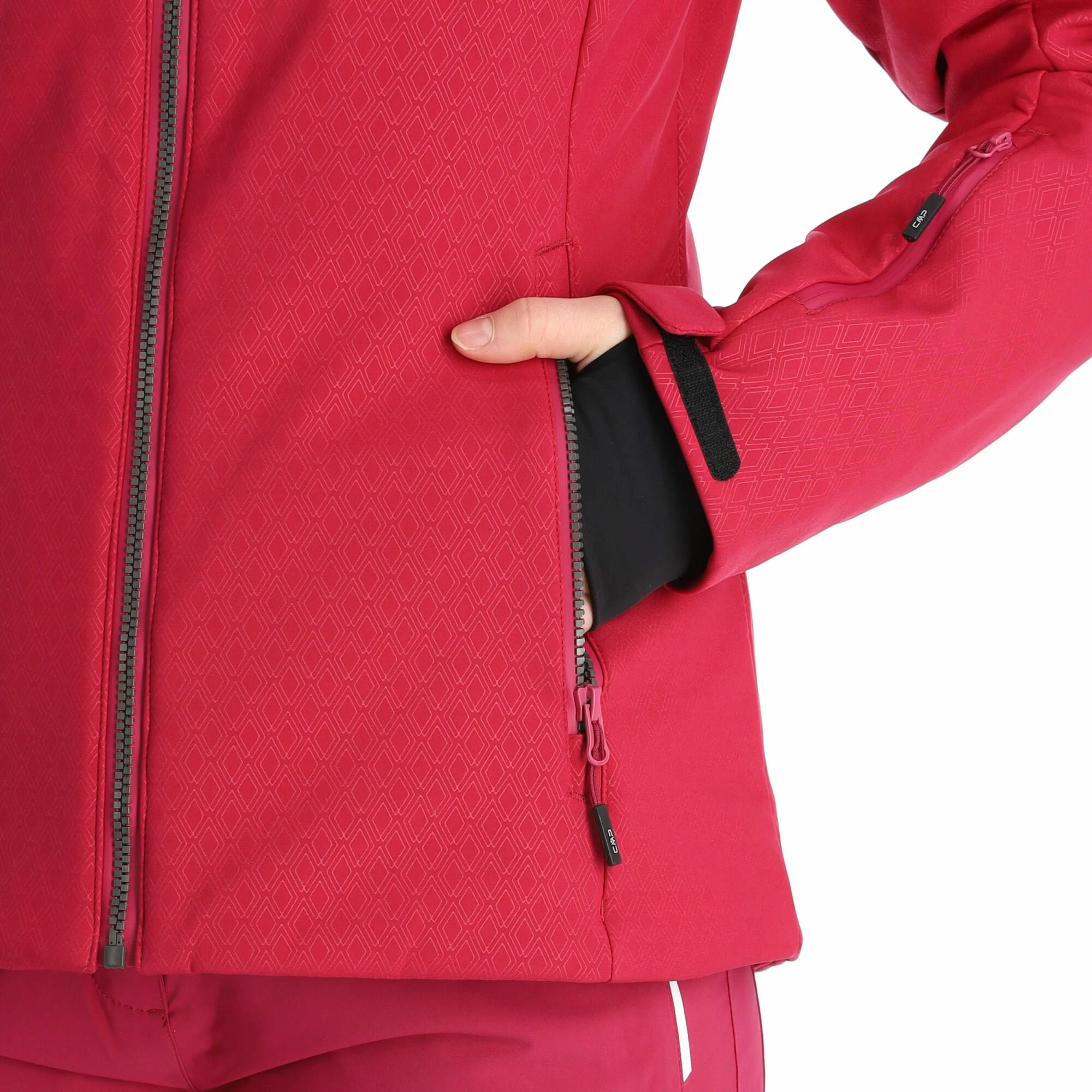 CMP, 31W0196F Ski-jas Dames Sangria Paars 13 CMP, 31W0196F Ski-jas Dames Sangria Paars - Afbeelding 11