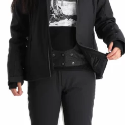 CMP, 31W0196F Ski-jas Dames Zwart 21 CMP, 31W0196F Ski-jas Dames Zwart -XUEFENG EXTREME OUTFIT cmp 31w0196f aa jas gevoerd dames zwart 22cmpxx124v4 BI 09