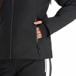 CMP, 31W0196F Ski-jas Dames Zwart 23 CMP, 31W0196F Ski-jas Dames Zwart -XUEFENG EXTREME OUTFIT cmp 31w0196f aa jas gevoerd dames zwart 22cmpxx124v4 BI 11