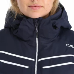 CMP, 31W0216 Ski-jas Dames Blauw -XUEFENG EXTREME OUTFIT cmp 31w0216 aa jas gevoerd dames blauw 22cmpxx125v1 BI 07