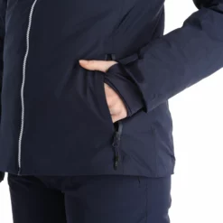 CMP, 31W0216 Ski-jas Dames Blauw -XUEFENG EXTREME OUTFIT cmp 31w0216 aa jas gevoerd dames blauw 22cmpxx125v1 BI 11