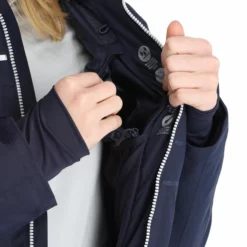 CMP, 31W0216 Ski-jas Dames Blauw -XUEFENG EXTREME OUTFIT cmp 31w0216 aa jas gevoerd dames blauw 22cmpxx125v1 BI 12