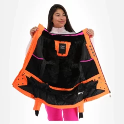 CMP, 31W0216 Ski-jas Dames Flamingo Fluo Oranje -XUEFENG EXTREME OUTFIT cmp 31w0216 aa jas gevoerd dames flamingo fluo oranje 22cmpxx125v5 BI 06