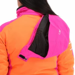 CMP, 31W0216 Ski-jas Dames Flamingo Fluo Oranje -XUEFENG EXTREME OUTFIT cmp 31w0216 aa jas gevoerd dames flamingo fluo oranje 22cmpxx125v5 BI 10