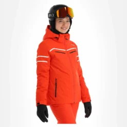 CMP, 31W0216 Ski-jas Dames Grenadine Rood -XUEFENG EXTREME OUTFIT cmp 31w0216 aa jas gevoerd dames grenadine rood 22cmpxx125v4 BI 04