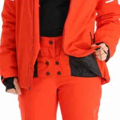 CMP, 31W0216 Ski-jas Dames Grenadine Rood -XUEFENG EXTREME OUTFIT cmp 31w0216 aa jas gevoerd dames grenadine rood 22cmpxx125v4 BI 08