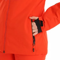 CMP, 31W0216 Ski-jas Dames Grenadine Rood -XUEFENG EXTREME OUTFIT cmp 31w0216 aa jas gevoerd dames grenadine rood 22cmpxx125v4 BI 11