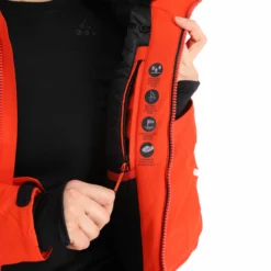 CMP, 31W0216 Ski-jas Dames Grenadine Rood -XUEFENG EXTREME OUTFIT cmp 31w0216 aa jas gevoerd dames grenadine rood 22cmpxx125v4 BI 12