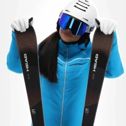 CMP, 31W0216 Ski-jas Dames Turquioise Blauw -XUEFENG EXTREME OUTFIT cmp 31w0216 aa jas gevoerd dames turquioise blauw 22cmpxx125v3 BI 05
