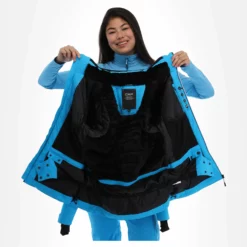 CMP, 31W0216 Ski-jas Dames Turquioise Blauw -XUEFENG EXTREME OUTFIT cmp 31w0216 aa jas gevoerd dames turquioise blauw 22cmpxx125v3 BI 06