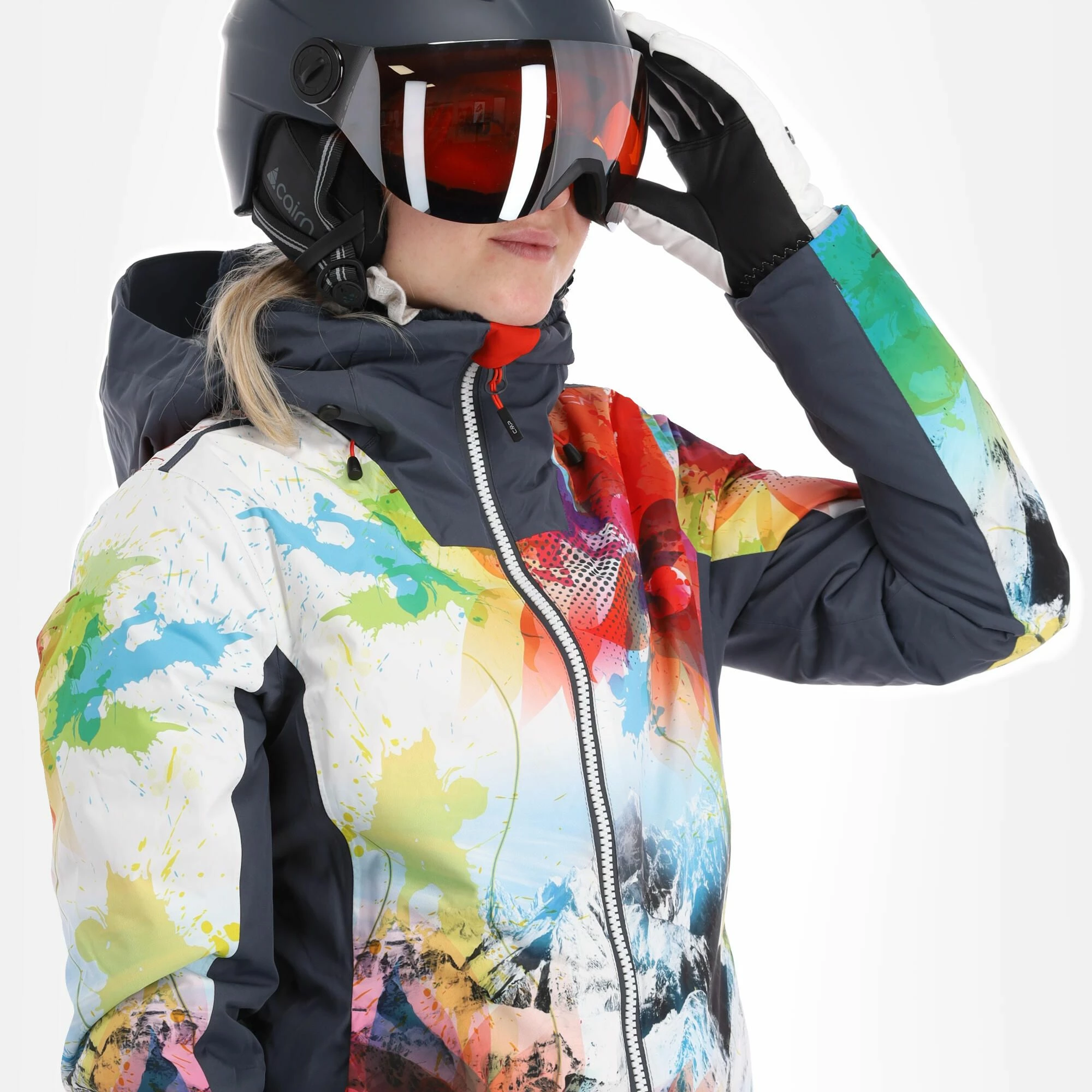 CMP, 31W0236 Ski-jas Dames Multicolor 6 CMP, 31W0236 Ski-jas Dames Multicolor - Afbeelding 4