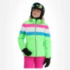 CMP, 31W0246 Ski-jas Dames Apple Fluo Groen -XUEFENG EXTREME OUTFIT cmp 31w0246 aa jas gevoerd dames apple fluo groen 22cmpxx127v1 BI 02
