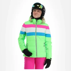 CMP, 31W0246 Ski-jas Dames Apple Fluo Groen
