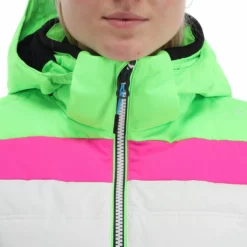 CMP, 31W0246 Ski-jas Dames Apple Fluo Groen -XUEFENG EXTREME OUTFIT cmp 31w0246 aa jas gevoerd dames apple fluo groen 22cmpxx127v1 BI 07