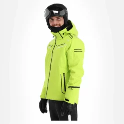 CMP, 31W0307 Ski-jas Heren Acid Groen -XUEFENG EXTREME OUTFIT cmp 31w0307 aa jas gevoerd heren acid groen 22cmpxx128v2 BI 04