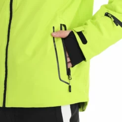 CMP, 31W0307 Ski-jas Heren Acid Groen -XUEFENG EXTREME OUTFIT cmp 31w0307 aa jas gevoerd heren acid groen 22cmpxx128v2 BI 11
