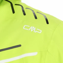 CMP, 31W0307 Ski-jas Heren Acid Groen -XUEFENG EXTREME OUTFIT cmp 31w0307 aa jas gevoerd heren acid groen 22cmpxx128v2 BI 13