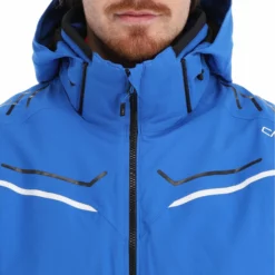 CMP, 31W0307 Ski-jas Heren Royal Blauw -XUEFENG EXTREME OUTFIT cmp 31w0307 aa jas gevoerd heren royal blauw 22cmpxx128v3 BI 07