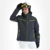 CMP, 31W0307 Ski-jas Heren Titanio Grijs -XUEFENG EXTREME OUTFIT cmp 31w0307 aa jas gevoerd heren titanio grijs 22cmpxx128v1 BI 02