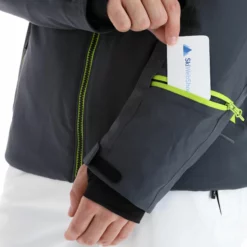 CMP, 31W0307 Ski-jas Heren Titanio Grijs -XUEFENG EXTREME OUTFIT cmp 31w0307 aa jas gevoerd heren titanio grijs 22cmpxx128v1 BI 09