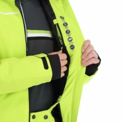 CMP, 31W0317 Ski-jas Heren Acid Groen -XUEFENG EXTREME OUTFIT cmp 31w0317 aa jas gevoerd heren acid groen 22cmpxx129v3 BI 12